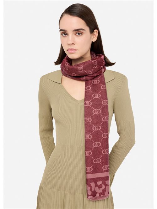 Stola con logo LIU JO | 2F5040T0300/91718